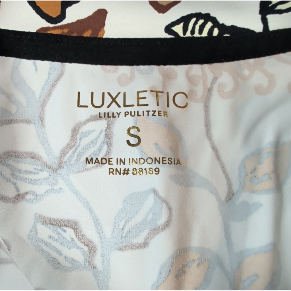 Lilly Pulitzer UPF 50+ Luxletic Caraway Jacket Coconut Take Meowt Womens Small - Picture 7 of 12